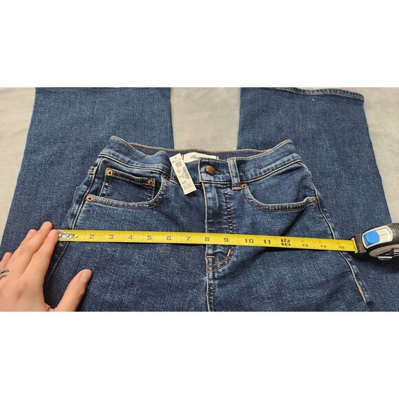 NWT Madewell Women's Size 24P Petite Pattson Wash Vintage Wide Leg Jeans - Picture 10 of 12